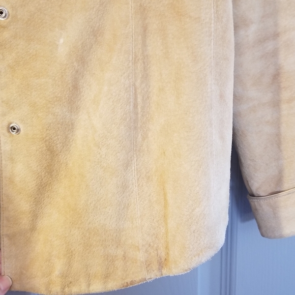 Wilson's Leather suede tan western shirt jacket - Picture 8 of 12